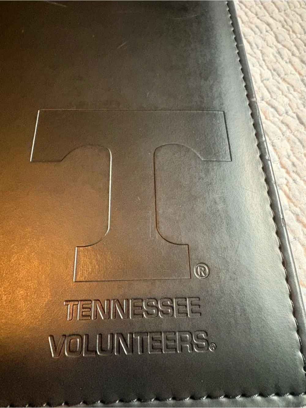 Tennessee Volunteers Black Logo Padfolio Markings by C.R Gibson
